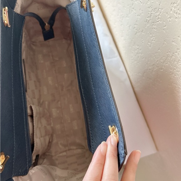 Michael Kors Navy Blue Shoulder Bag - Picture 8 of 10